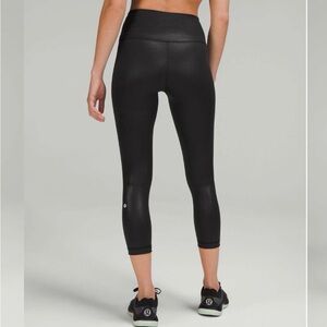 Lululemon Wunder Train High-Rise Crop 23" *Foil
